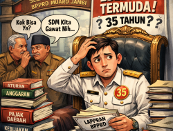 Disorot Publik! Bupati Muaro Jambi Lantik Pejabat 35 Tahun Jadi Kepala BPPRD,  Febri Timur: SDM ASN Kita Memprihatinkan