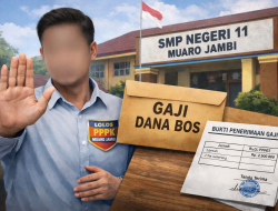 Oknum Pendamping Desa yang Lolos PPPK 2025 Bantah Terima Gaji Dana BOS di SMPN 11 Muaro Jambi, Kepsek Klaim Ada Bukti Pembayaran