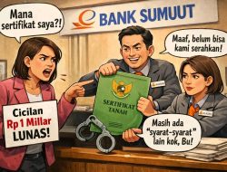 Kronologi Cicilan Rp 1 Miliar Lunas, Tapi Sertifikat Masih Ditahan Bank Sumut, Eks Kacab Jadi Tersangka