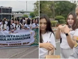 Pemandu Karaoke di Madiun Berbagi Takjil dari Hasil Kerja Sendiri, Warga Terharu