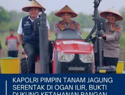 Kapolri Hadiri Tanam Raya Jagung Serentak di Ogan Ilir, Targetkan 1 Juta Hektare pada Kuartal I 2026