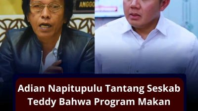 Habiburokhman Respons Tantangan Debat Adian ke Seskab Teddy soal Anggaran MBG