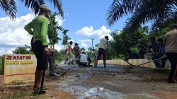 Sindiran untuk Bupati Muaro Jambi: ‘Jembatan Janji Manis’ Dibangun Warga Pematang Gajah