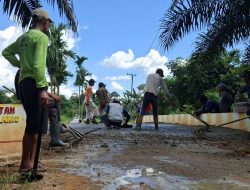 Sindiran untuk Bupati Muaro Jambi: ‘Jembatan Janji Manis’ Dibangun Warga Pematang Gajah
