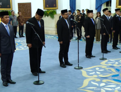 BREAKING NEWS: Presiden Prabowo Subianto Reshuffle Kabinet, 6 Pejabat Baru Dilantik di Istana