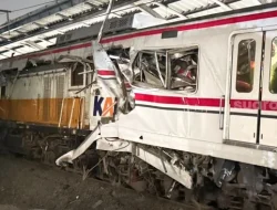 Tabrakan KRL vs Argo Bromo Anggrek di Bekasi Timur, Korban Tewas dan Puluhan Luka