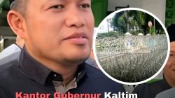 Ratusan Warga Kaltim Bersiap Aksi 21 April, Kantor Gubernur Dipasangi Kawat Berduri
