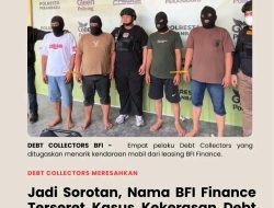 BFI Finance Diduga Terkait Aksi Kekerasan Debt Collector di Pekanbaru, 4 Pelaku Ditangkap
