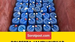 Polresta Jambi Bongkar Penyalahgunaan Solar Subsidi, 4 Ton BBM Diamankan