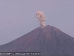 Gunung Semeru Erupsi, Semburkan Abu Setinggi 1.000 Meter