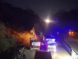 Longsor di Tol Bocimi KM 72, Jalur Arah Bogor-Jakarta Sempat Ditutup Total