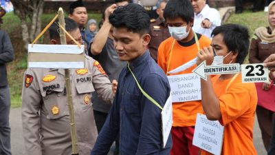 Terdapat Perbedaan Keterangan Saat Rekonstruksi Pembunuhan di Pinang Merah, Total 50 Adegan