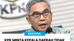 KPK Larang Kepala Daerah Beri THR ke Instansi Vertikal, Ingatkan Potensi Korupsi