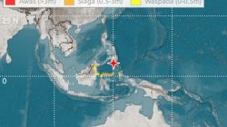 Gempa Magnitudo 7,7 Guncang Sulawesi Utara, BMKG Keluarkan Peringatan Dini Tsunami
