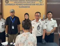 Sembunyikan Sabu di Area Vital, Pengunjung Wanita Gagal Kelabui Petugas Lapas Surabaya