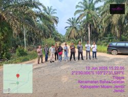 Kejari Muaro Jambi Periksa Titik Laporan Jalan Wong Kito , Dokumen Tender Dengan Lapangan Berbeda