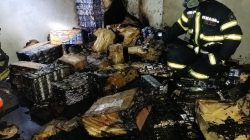 Ratusan Slop Rokok Diduga Ilegal Ditemukan di Rumah Terbakar, Polresta Jambi Mulai Awasi Kasus