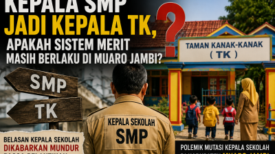 Kepala SMP Jadi Kepala TK/PAUD, Apakah Sistem Merit Masih Berlaku di Muaro Jambi?