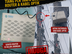Jaringan WiFi “Siluman” di Muaro Jambi: Diduga Gunakan Starlink-Router-kabel optik & Tiang PLN Tanpa Izin!
