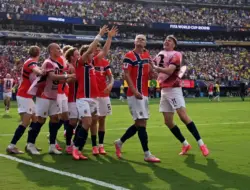 Haaland Borong Dua Gol, Norwegia Singkirkan Brasil dan Ukir Sejarah di Piala Dunia 2026