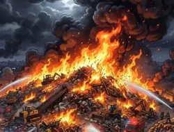 70 Rumah Adat Ludes Terbakar, 420 Warga Kasepuhan Ciptamulya Sukabumi Mengungsi
