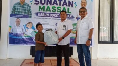 PTPN IV Regional IV Gelar Sunatan Massal Gratis, 50 Anak di Kebun Bukit Kausar Ikut Bakti Sosial