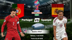 Singkirkan Portugal 0-1, Spanyol Melaju ke Perempat Final Piala Dunia 2026