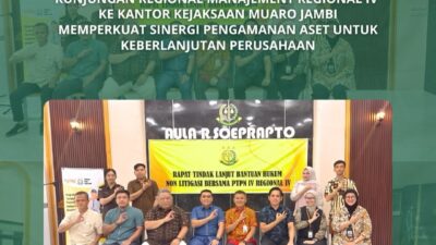 Perkuat Pengamanan Aset, PTPN IV Regional IV Gandeng Kejari Muaro Jambi