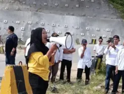 Tanah Ditimbun Proyek PLTA, Ratusan Warga Kerinci Desak PT KMH Bayar Ganti Rugi