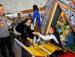 Kapolri dan Ketum Bhayangkari Tinjau Bazar KBN 2026, Tegaskan Komitmen Dukung UMKM Nasional