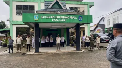 Oknum Satpol PP Kota Jambi Ditangkap BNNP, Diduga Terlibat Jaringan Peredaran Sabu dan Ekstasi