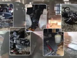 Diduga Mobil Pelangsir Solar Terlibat Kecelakaan di Kota Jambi, Kendaraan Ringsek Parah