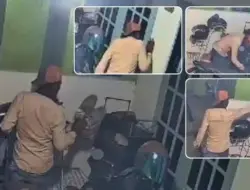 Terekam CCTV, Pemuda Gasak Barang di Teras Rumah Warga Tanjung Pinang Jambi