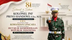Profil Kolonel Inf Priyo Handoyo, Dandim Semarang yang Jadi Komandan Upacara HUT ke-81 RI