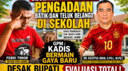 Diduga Ada Pengkondisian Pengadaan Batik dan Teluk Belango di Sekolah, GPM : Desak Bupati Evaluasi Total Kadisdik Muaro Jambi